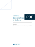 CalPERS Economic Impacts in California 