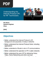 Understanding The Internet Protocol (IP) For RF Technicians