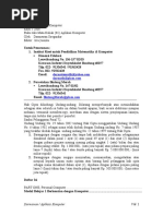 Download Aplikasi Komputer edisi 1 2006 by Darmawan Soegandar SN21596748 doc pdf