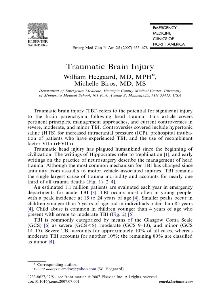 Head Injury | PDF | Self-Improvement | Wellness