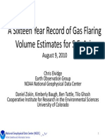 A Sixteen Year Record of Gas Flaring Volume Estimates For S.E. Asia