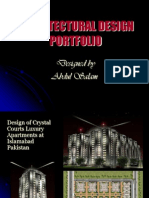 Architectural Design Portfolio: Designed by Abdul Salam