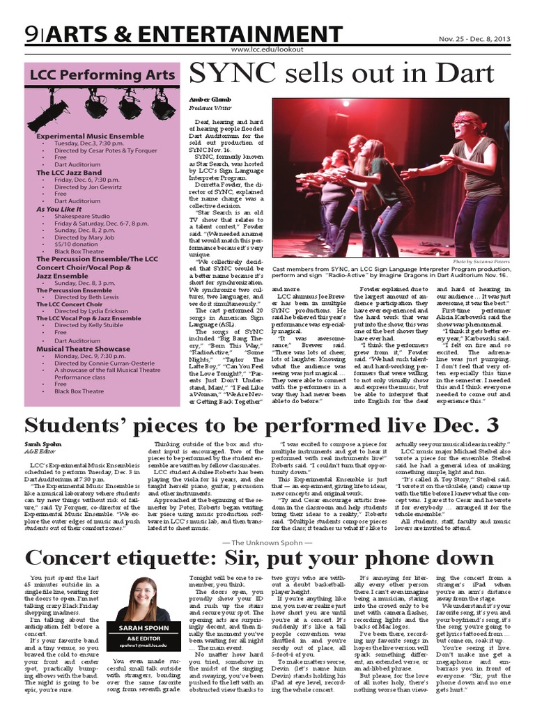 SYNC: A Unique Cultural Performance | PDF | Performing Arts | Leisure