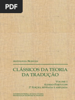 Werner Heidermann (Org.). Classicos Da Teoria Da Traducao - Alemao-Portugues