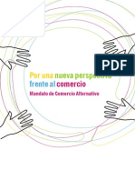 Por una nueva perspectiva frente al  comercio  Mandato de Comercio Alternativo