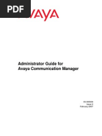 Administrator Guide For Avaya Comm Manager