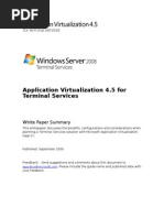 Download App-V Terminal Services by nagsdude SN21600633 doc pdf