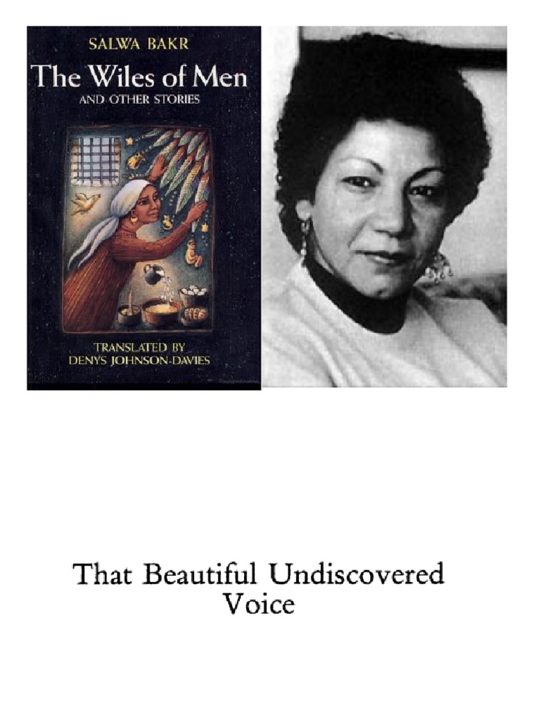 That Beautiful Undiscovered Voice S.bakr