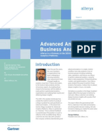 Advanced Analytics For Business Analysts