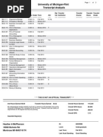Unofficial Transcript Template PDF Evaluation Methods Learning