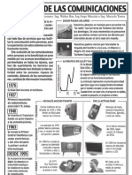 El Avance de Las Comunicaciones - Infografía