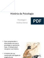 História da Psicologia desde a Grécia Antiga