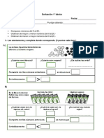 Evaluación 1°