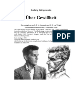 Wittgenstein, Ludwig - Über Gewißheit