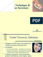 Telephone Technique & Courtesy - Office Secretary by Mrs Vasti