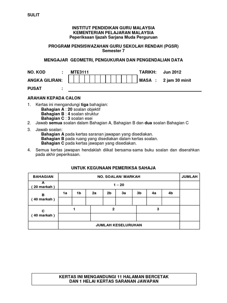 Soalan Mte3111_ Tar