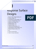 20. Response Surface Design