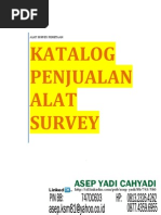 Download Katalog Jual Alat Survey _ Asep Yadi _ Hp 081323264262 _ 087743596955 _ Pin Bb _ 747dc6d3 by jualalatgeodesi SN216054684 doc pdf