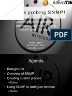 Building Custom Probes and SNMP