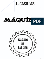 Máquinas. Cálculos de Taller - A. L. Casillas