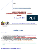 SITUACIÓN EPIDEMIOLOGICA de Las EDAs SE 04-2014