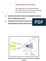 Definisi Gerhana Matahari