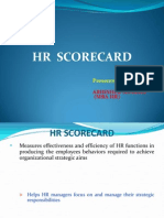HR Scorecard: Presented by