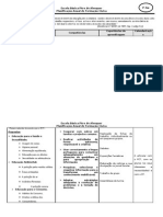 Planificação Anual 6º Ano