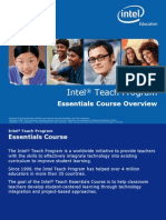 Intel Teach Essentials Course Overview