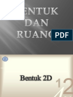 Bentuk Dan Ruang