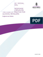 TONIC Selling Alcohol Responsibly Home Office Consultation