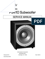 Subwoofer Infinity Ps410