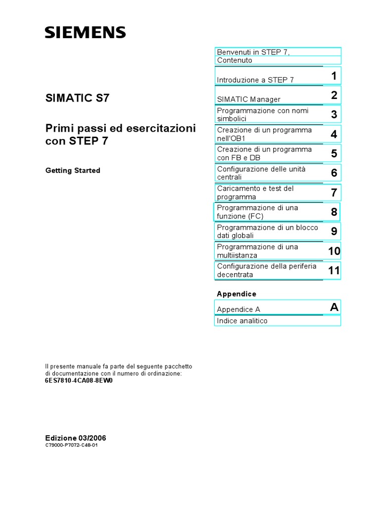 Manual e Siemens Step 7 | PDF