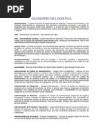 Glossario de Logistica