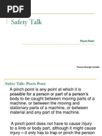 Pinch Point Safety Training Guide | PDF | Manufactured Goods | Safety
