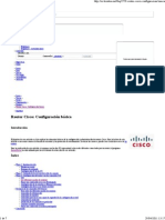 Router Cisco_ Configuración básica