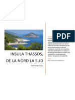 Insula Thassos de La Nord La Sud