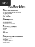 Mutual Fund......