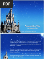 Download Disney World Powerpoint Template - SlideWorld by Slide World SN216092157 doc pdf
