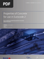 Properties of Concrete for Use in Eurocode 2[1]