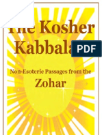 Kosher Kabbalah - Halachic Excerpts From Zohar