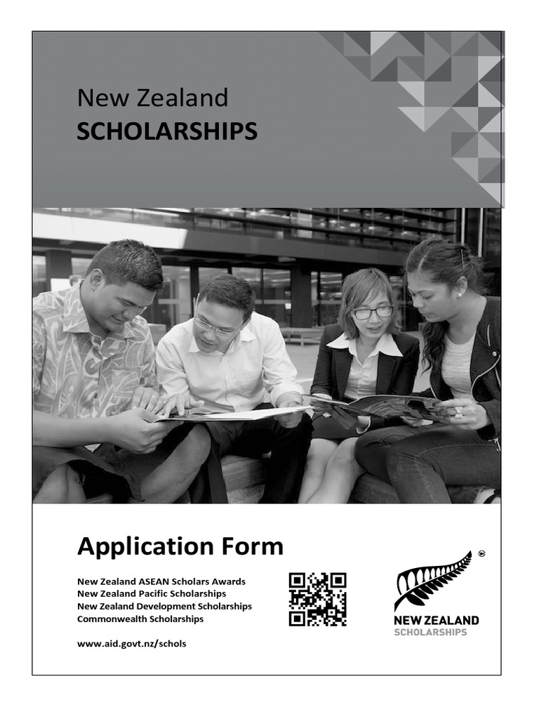 New Application 2014 Form Scholarships Zealand ...