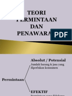 Permintaan Dan Penawaran