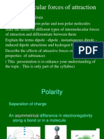 INTERMOLECULAR FORCES