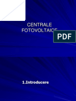 Centrale Fotovoltaice - Introducere