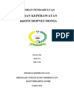 Asuhan Keperawatan Bronchopneumonia: Laporan Pendahuluan