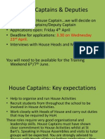 House Captains & Deputies