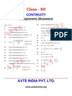 Continuity and Differentiability