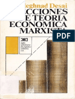 Desai, Meghnad - Lecciones de Teoría Económica Marxista