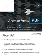 Artiman Ventures - Venture Capital for its white space investment strategy